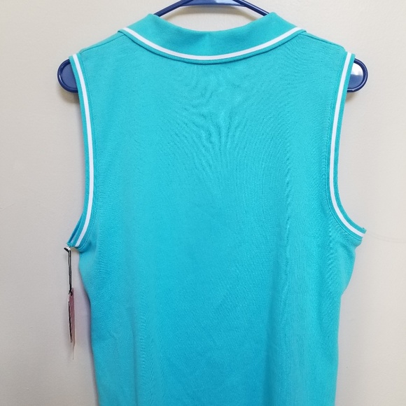 Rafaella polo blue tank top - Picture 4 of 5